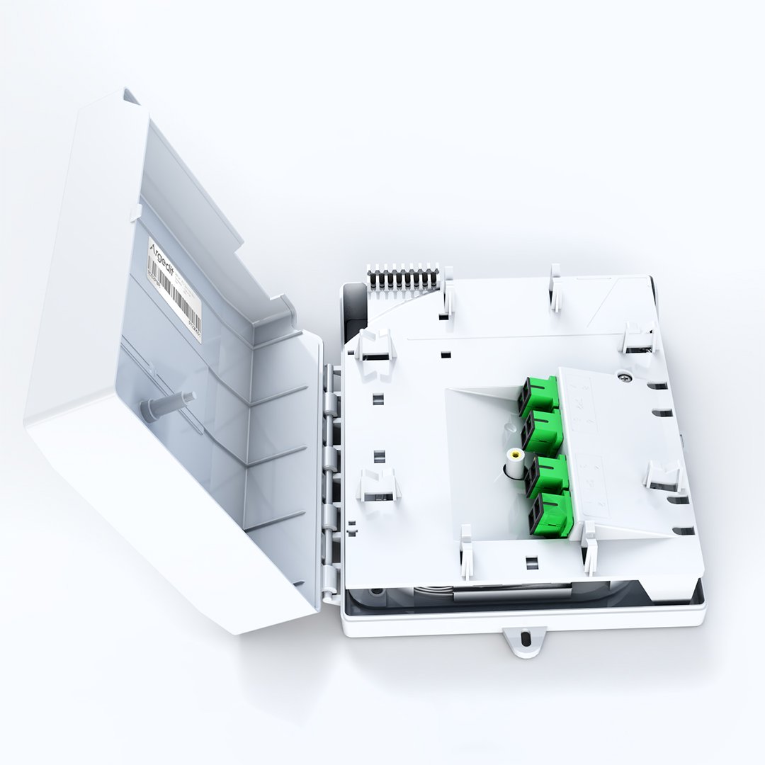 AP08 Fiber Distribution Box (4–8 Ports) – Argedit - Argedit